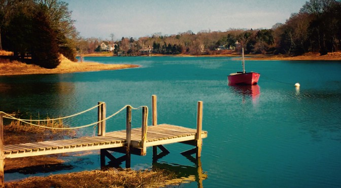 A Lazy Spring Day On The River In Orleans On Cape Cod