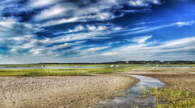 Gorgeous Clouds At Boat Meadow In Eastham On Cape Cod Bay