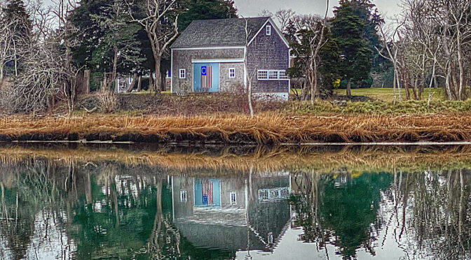 River Reflections On Cape Cod.