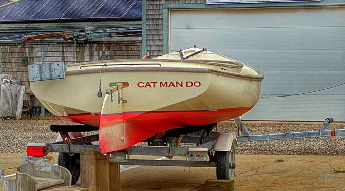 Love The Name On This Catboat On Cape Cod!