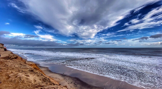 Beautiful Skies At Newcomb Hollow Beach On Cape Cod.