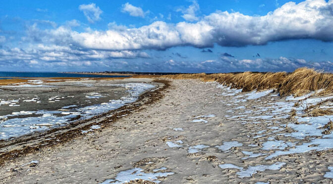 Beautiful Winter Day For A Walk On The Beach On Cape Cod!