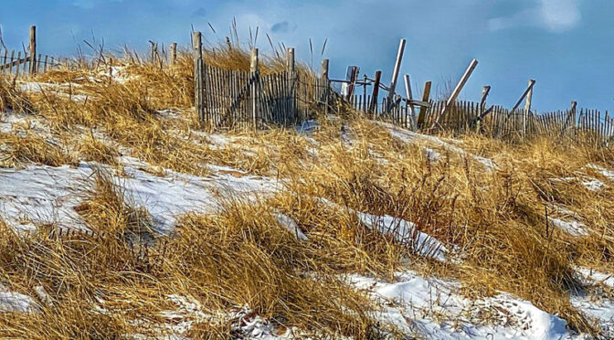 Iconic Cape Cod Beach Fence In Provincetown… Two Perspectives.
