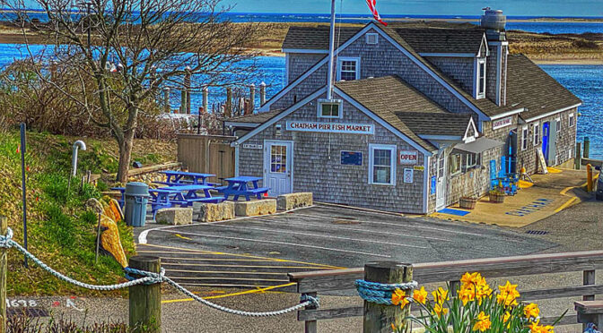 The Iconic Chatham Pier Fish Market On Cape Cod.