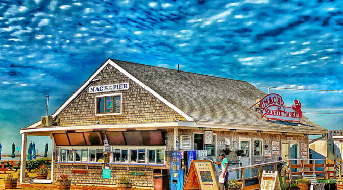Mac’s On The Pier On Cape Cod… In Color Or Black And White?
