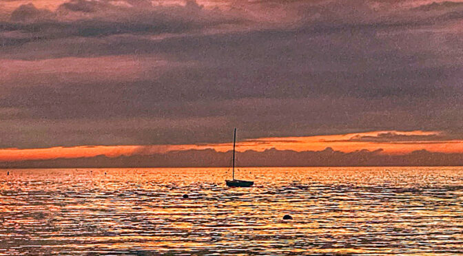 Fond Memories Of A Summer Sunset On Cape Cod.