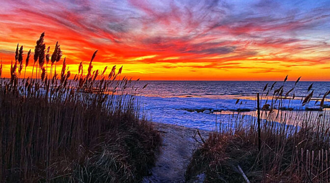 Another Gorgeous Winter Sunset n Cape Cod.