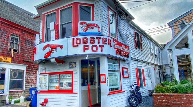 The Iconic Lobster Pot In Provincetown On Cape Cod.