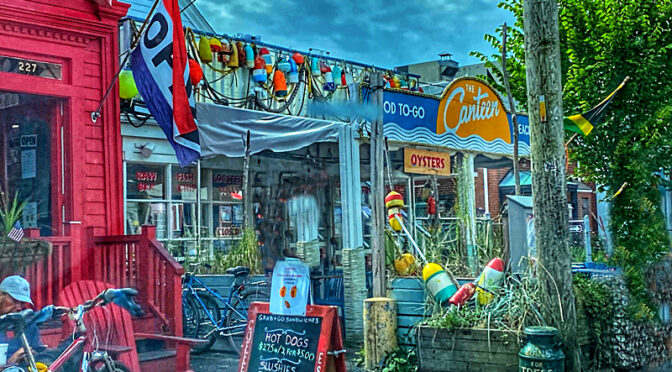 The Canteen In Provincetown On Cape Cod.