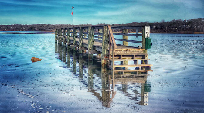 The Dock To Nowhere On Cape Cod.